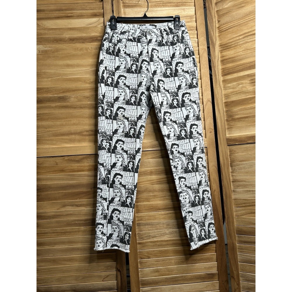 Adika Women of Comic Books Jeans High Waist Womens Size Small Y2K 90's Cosplay